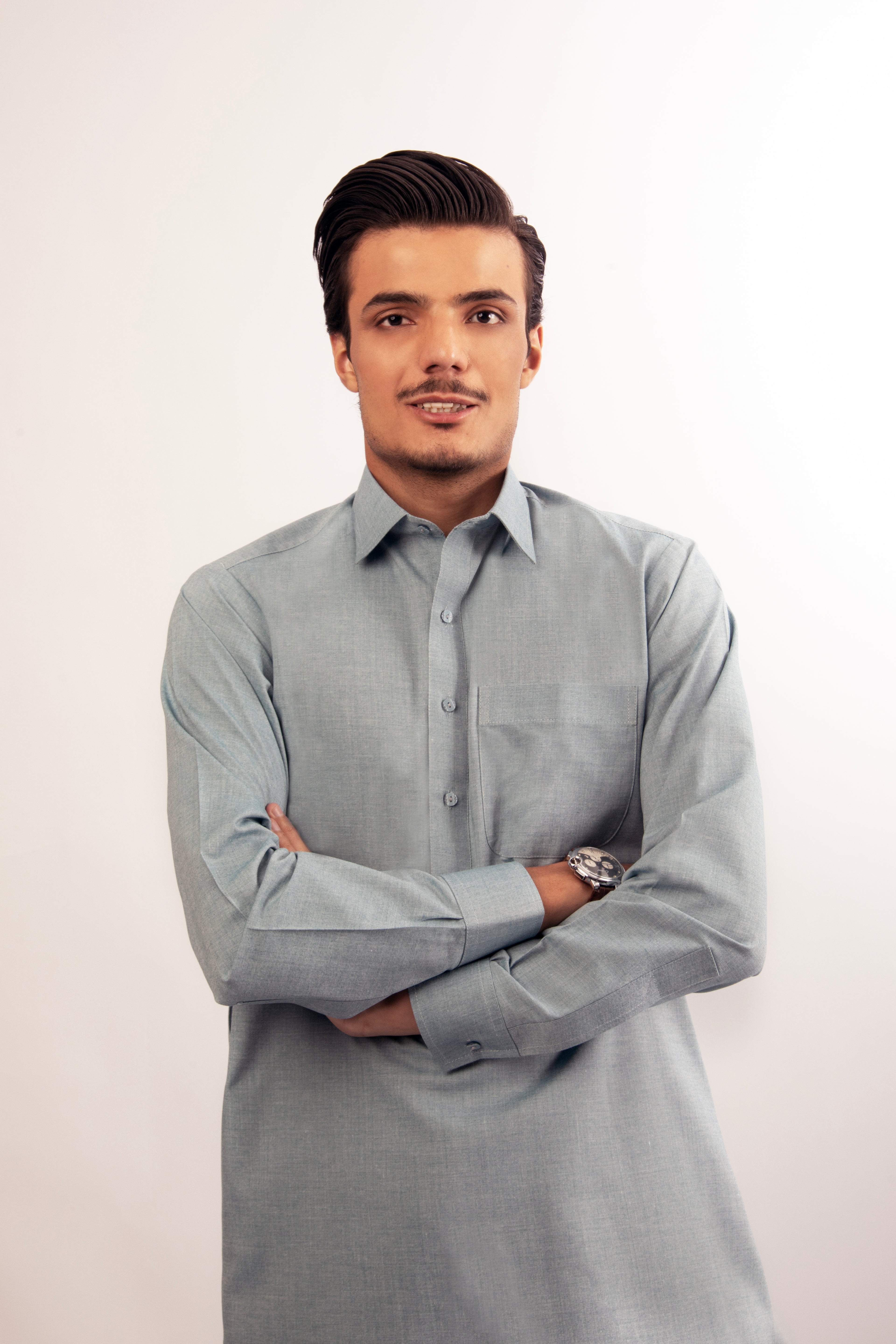 Mint Green Classic Shalwar Kameez