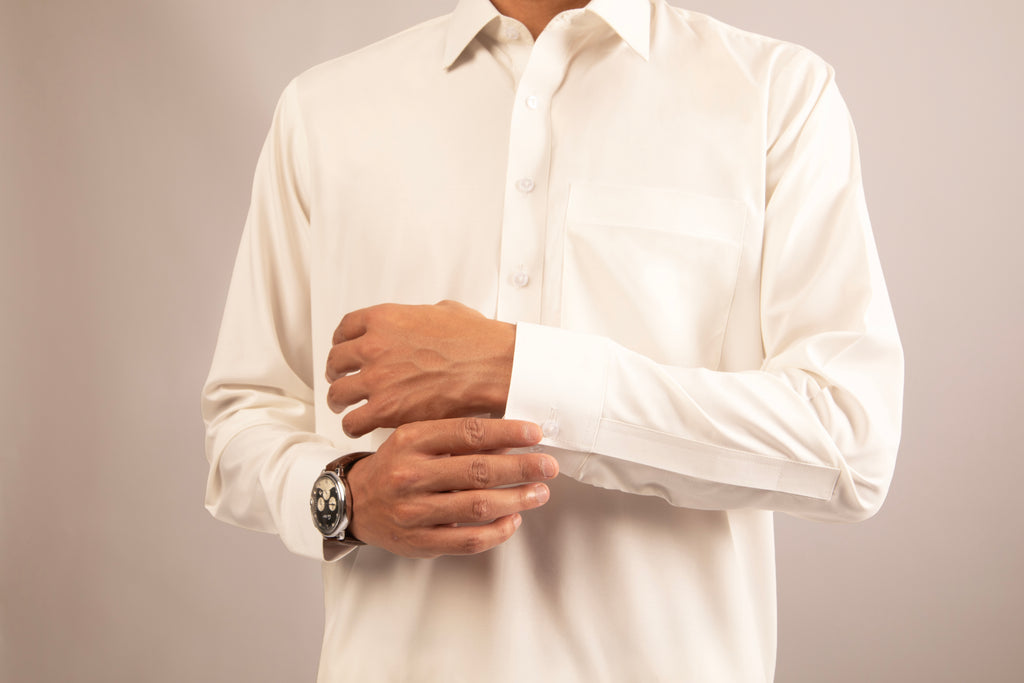 Off White Classic Boski Shalwar Kameez