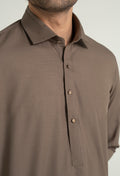 Taupe Blended Shalwar Kameez