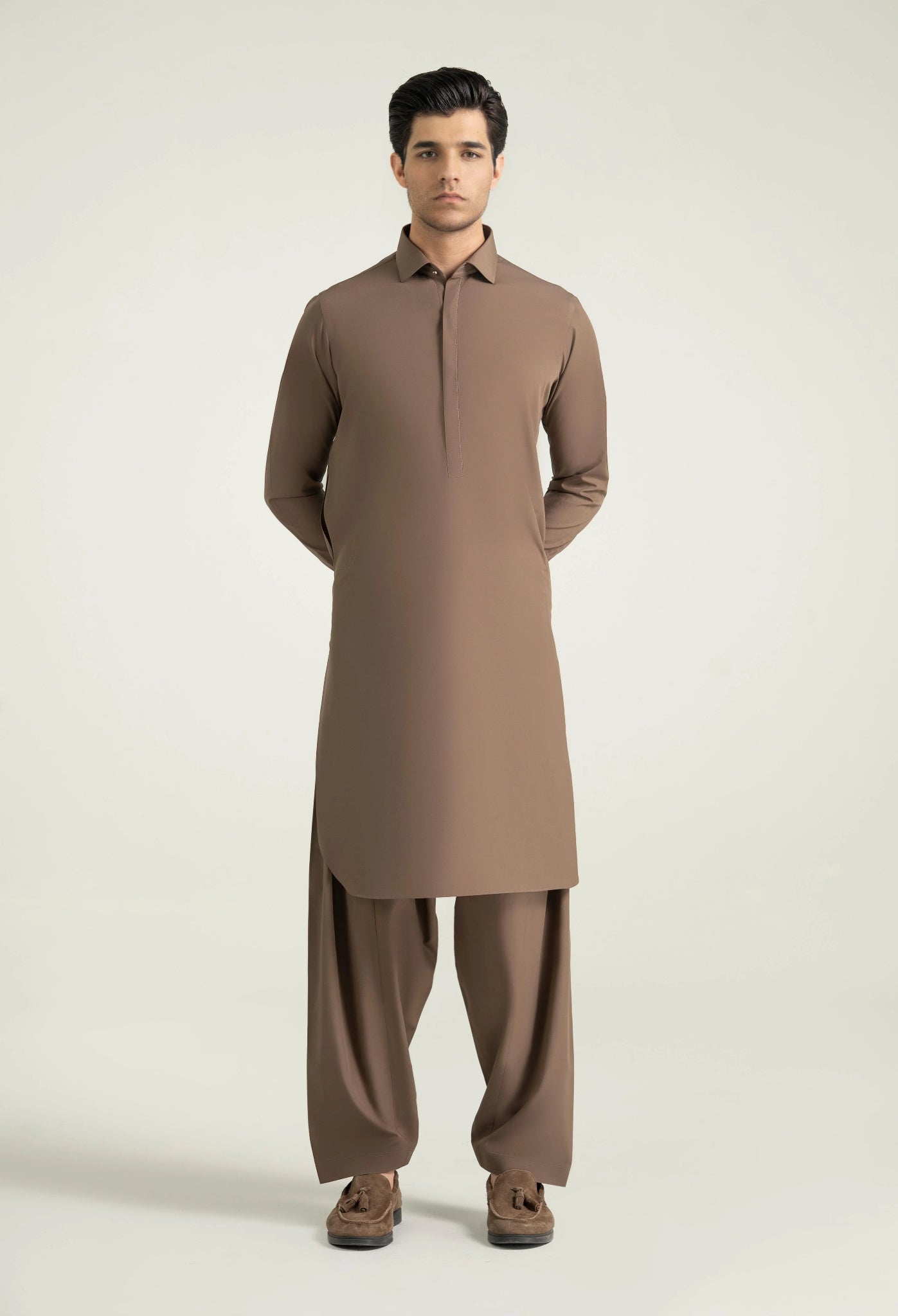 Tea Pink Shalwar Kameez